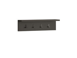 Hanah Home Estantería de pared Ayla - Antracita Diseño escandinavo
